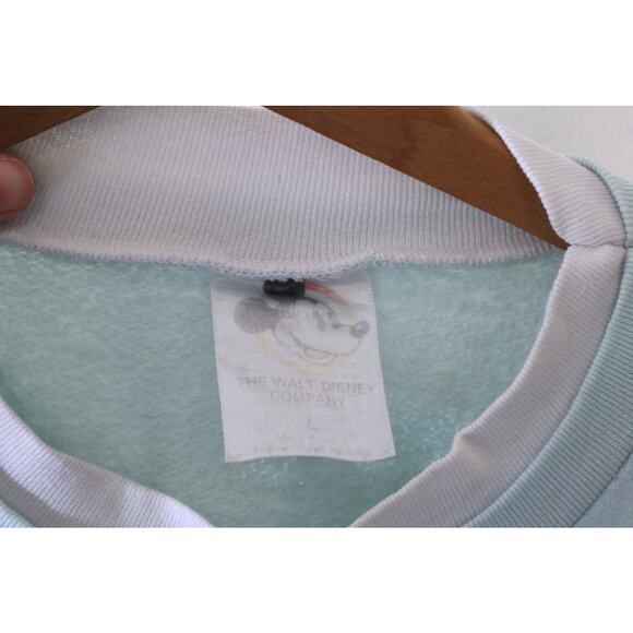 Vintage Walt Disney Mickey Mouse University Sweatshirt Large - Picture 3 of 5